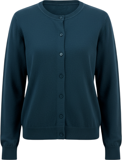 Petite Crewneck Cardigan, Macy's Exclusive