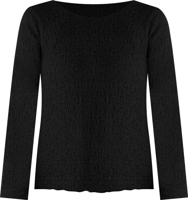 Women's Long Sleeve Round Neck Top