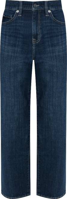 Women's Classic High Rise Straight No Cuff Jeans