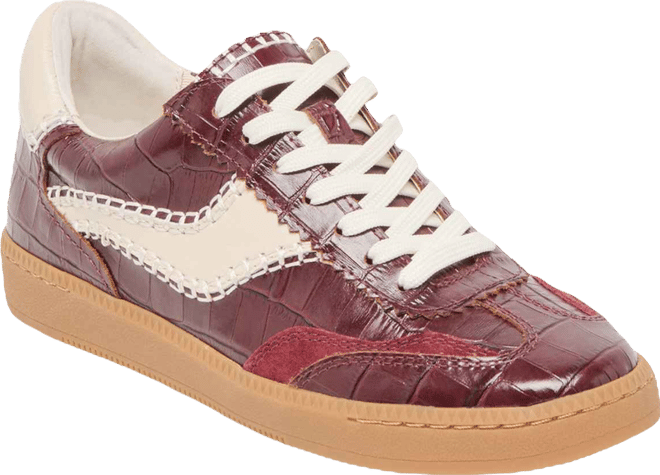 Women's Notice Stitch Low-Profile Lace-Up Sneakers