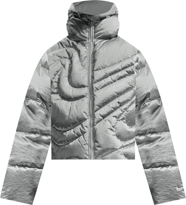 Nike Sportswear Swoosh Series Oversize-Puffer-Jacke mit Daunenfüllung und Therma-FIT-Technologie (Damen)