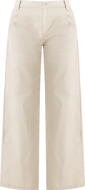 Women's Cotton-Blend Pleated-Front Pants, Macy's Exclusive