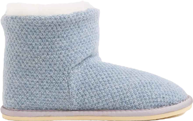 British Knitted Shortie Slippers