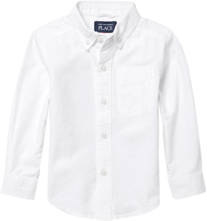 2t white dress shirt 2t Leo Slim Fit Extra Long Oxford Shirt (white)