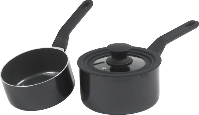 Aluminum 3-Pc. Saucepan Set