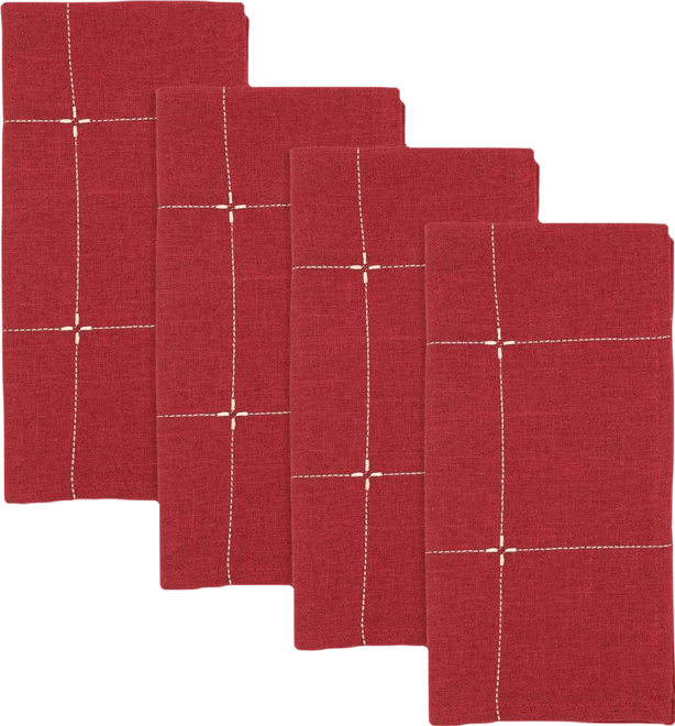 Embroidered Napkin, Set of 4
