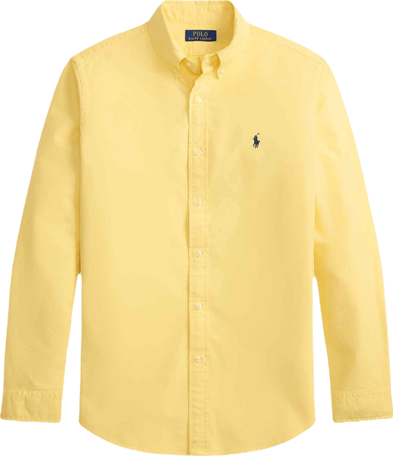 Men's Garment-Dyed Oxford Shirt
