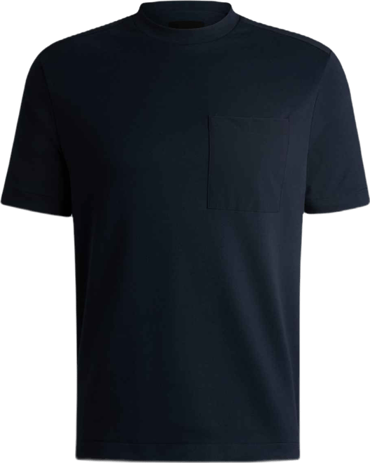 Boss by  Men's Tonal Trim Cotton-Blend T-Shirt