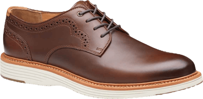 Men's Lace-Up Leather Oxford Shoes
