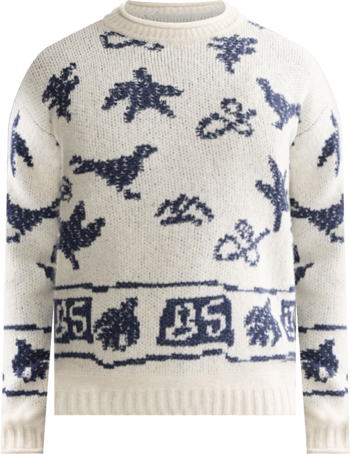 Men's Drop Shoulder Crewneck Sweater