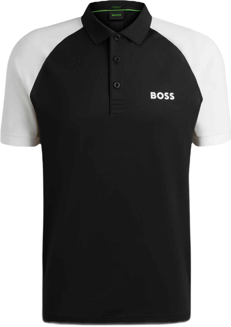 Boss by  Men's Active Paddy Colour-Blocked Polo Shirt