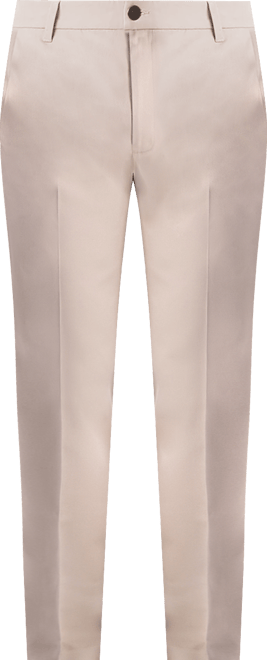 Men's Iron Free Premium Khaki Straight-Fit Flat-Front Pant