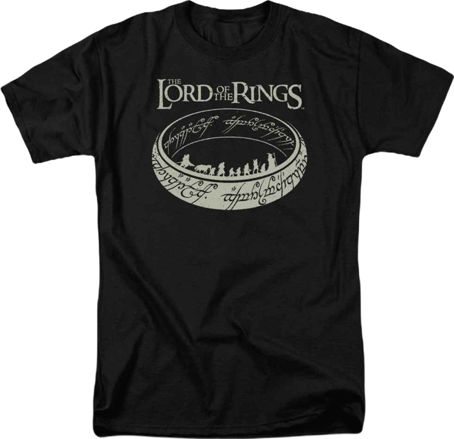 Big & Tall The The Journey Ring T Shirt