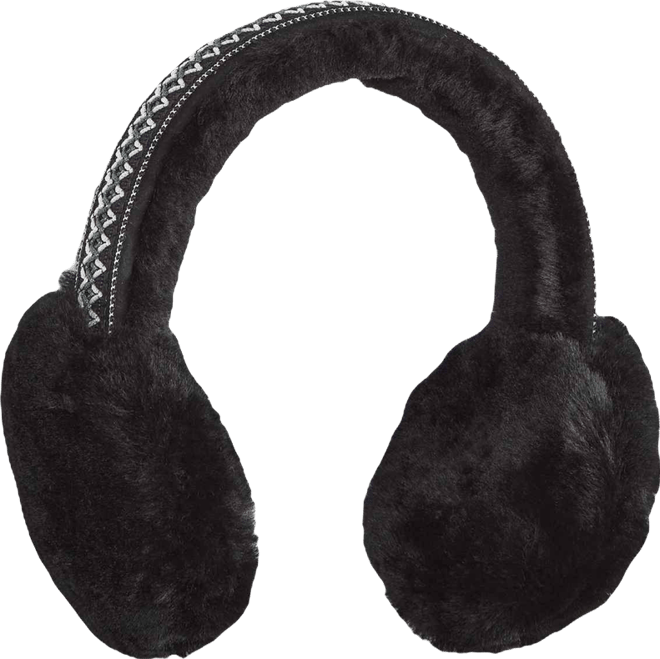 Women's Braided Fur Earmuffs