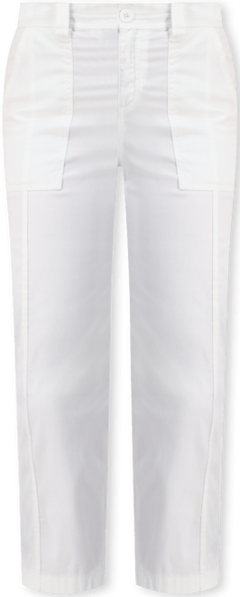 Plus Size Tie-Hem Cropped Utility Pants, Exclusively at Macy's