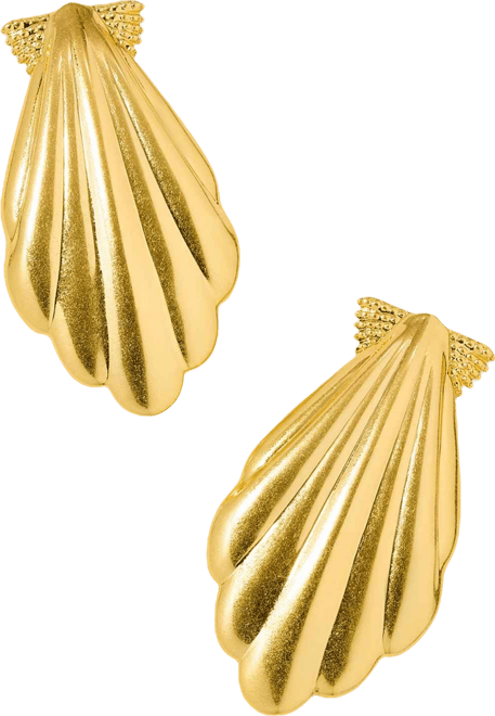 Gold-Tone Alexa Mother-of-Pearl Shell Earrings