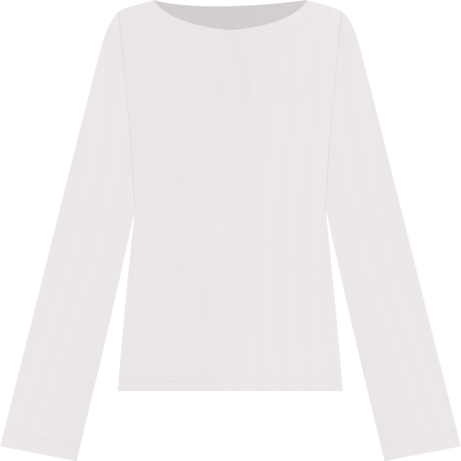 Women's Knit Boat-Neck Bell-Sleeve Top, Macy's Exclusive