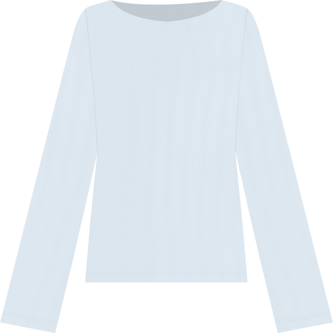 Women's Knit Boat-Neck Bell-Sleeve Top, Macy's Exclusive