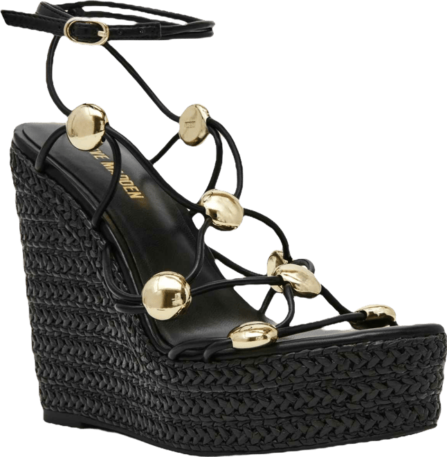 Women's Oaklie Studded Strappy Wedge Sandals