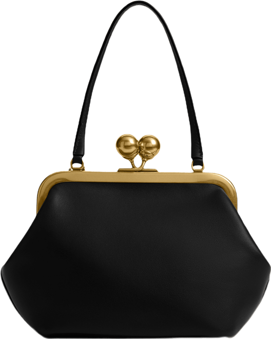 COACH Kisslock Small Leather Frame Bag 16 - Macy's