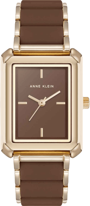 Women's Quartz Casual Gold-Tone Metal Alloy Bracelet Watch, 26mm