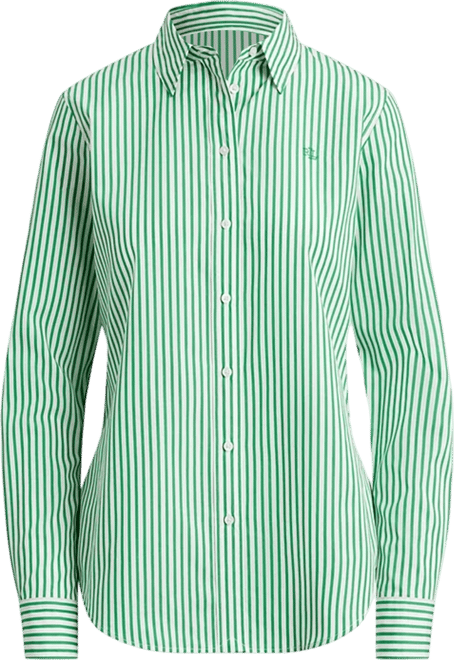 Women's Striped Long-Sleeve Shirt