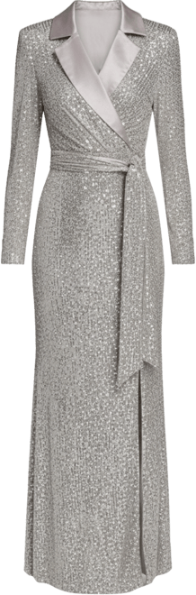 Women's Social Sequin V-Neck Dress