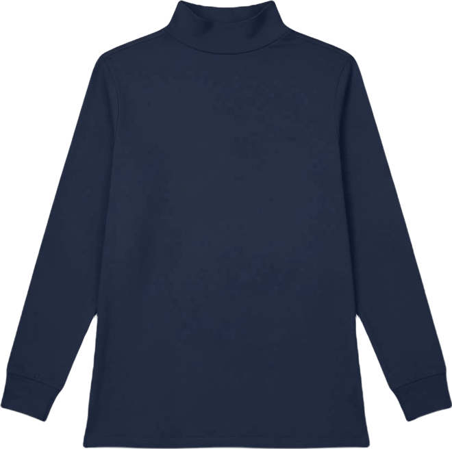 Women's Plus Size Perfect Long-Sleeve Mockneck Tee