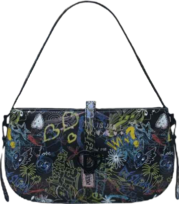 Women's Small graffiti studio bag