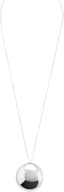 Women's Metallic Pendant Necklace