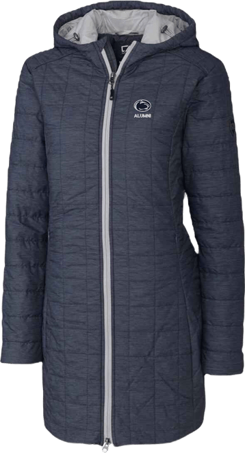 Women's Navy Penn State Nittany Lions Alumni Rainier PrimaLoft Eco Insulated Hooded Jacket