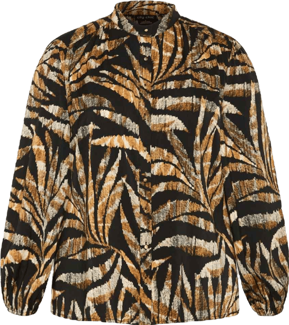 Plus Size Elia Print Shirt