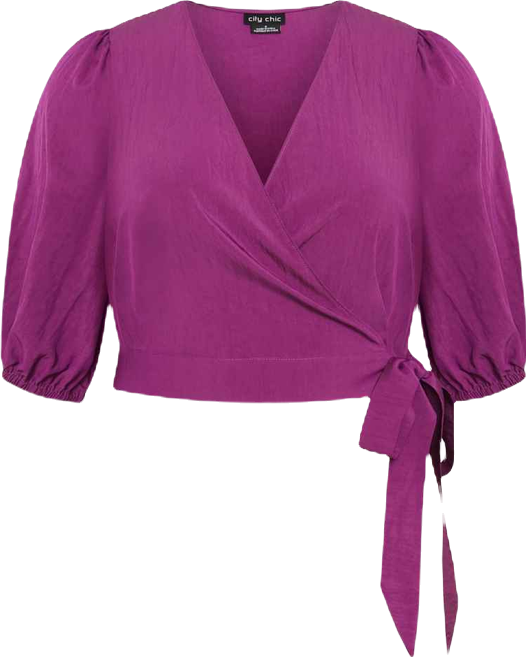 Plus Size Tie Kiki Top