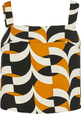 Plus Size Mystic Print Top