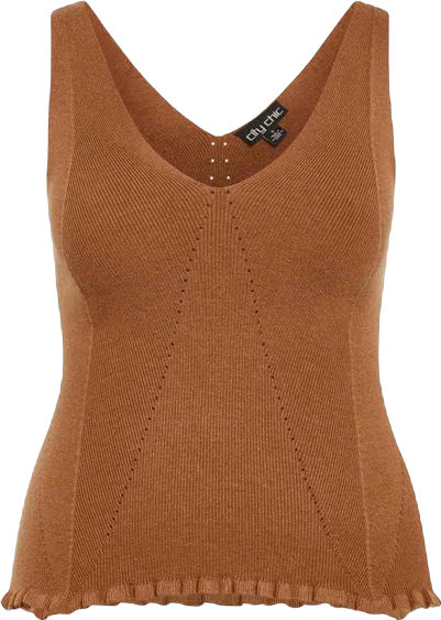Plus Size Sammie V-neck Top