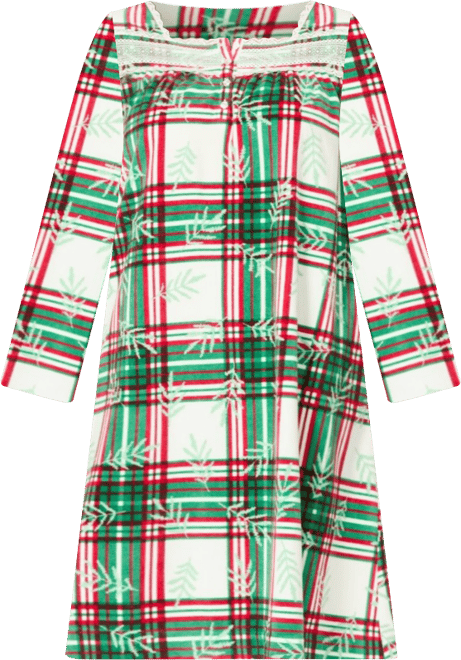 Plus Size Long-Sleeve Gown