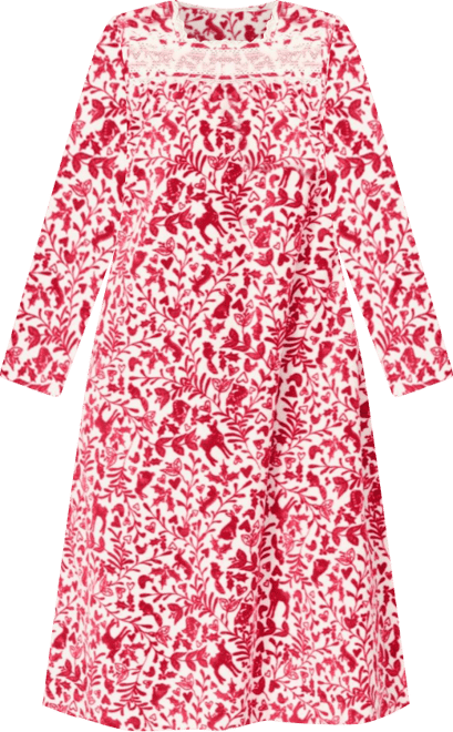 Plus Size Long-Sleeve Gown