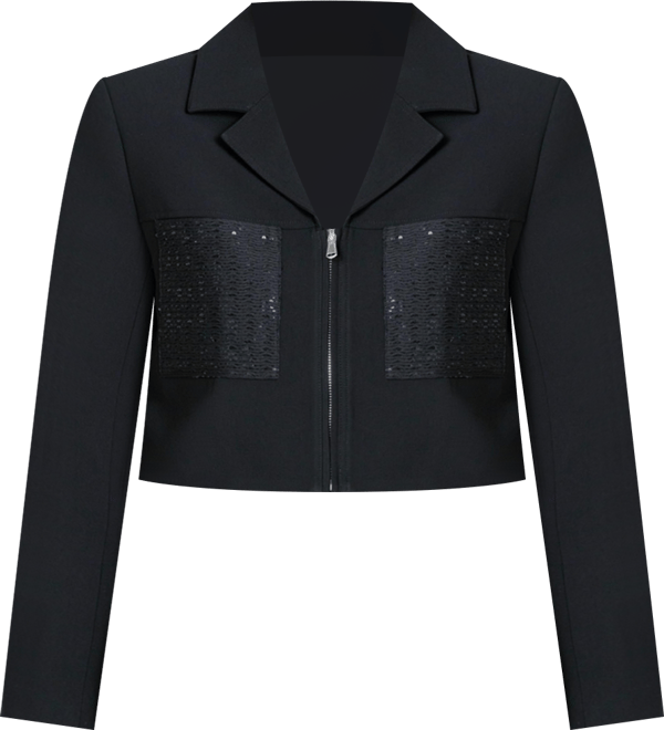 Women's Sequins Combo Jacket