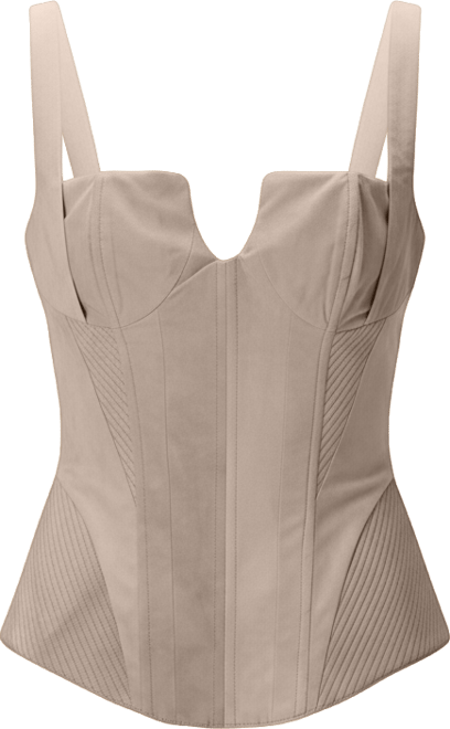 Women's Structured Corset Top