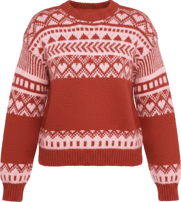 Women's Zinnia Fairisle Knit Sweater