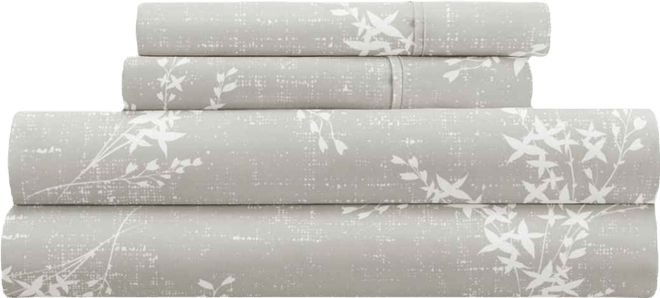 Delicate Details 4-p.c. Sheet Set, King