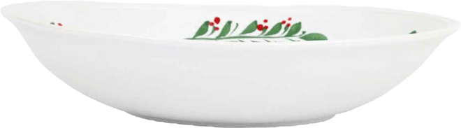 Aria Holiday Shallow Oval Bowl