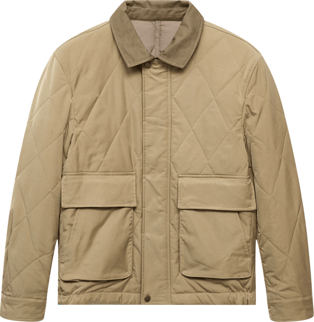 Men's Quilted Water Repellent Jacket