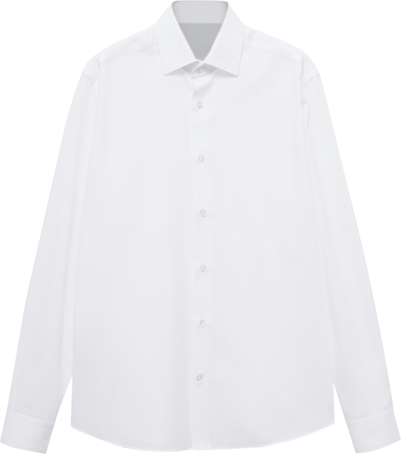 Men's Slim-Fit Cotton Shirt