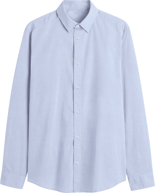 Men's Slim-Fit Cotton Shirt