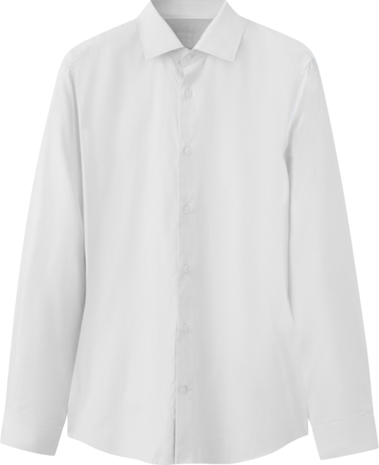 Men's Cotton Striped Slim-Fit Shirt