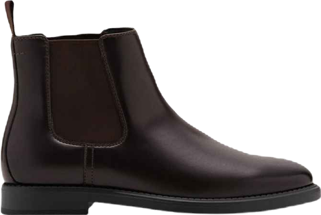 Men's Leather-Effect Chelsea Ankle Boots