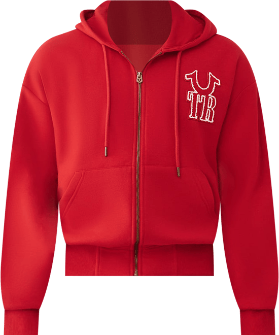 Men's Cinched Waist Long-Sleeve Hoodie