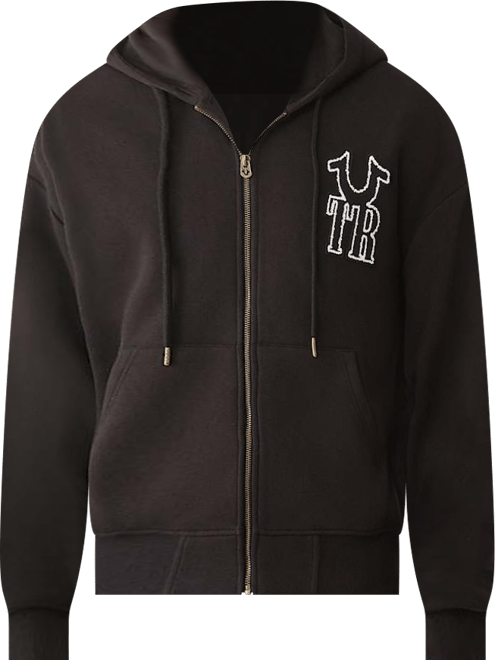 Men's Cinched Waist Long-Sleeve Hoodie