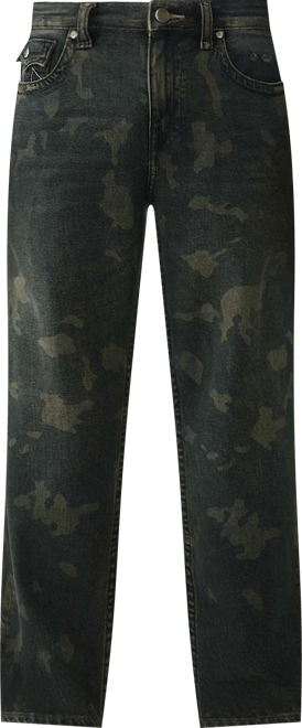 Men's Baggy Zip-Fly Regular-Fit Jeans